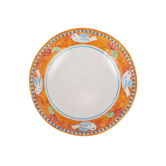 Vietri Campagna Melamine Pasta Bowl | Uccello - top