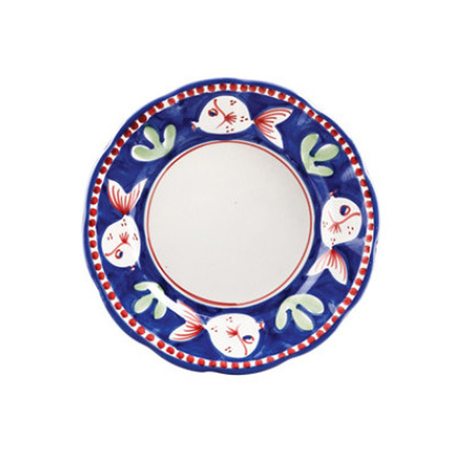 Vietri Campagna Salad Plate - Pesce