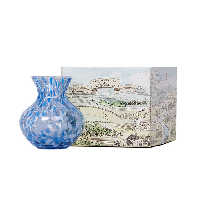 Juliska Puro 6” Vase | Blue w/Box