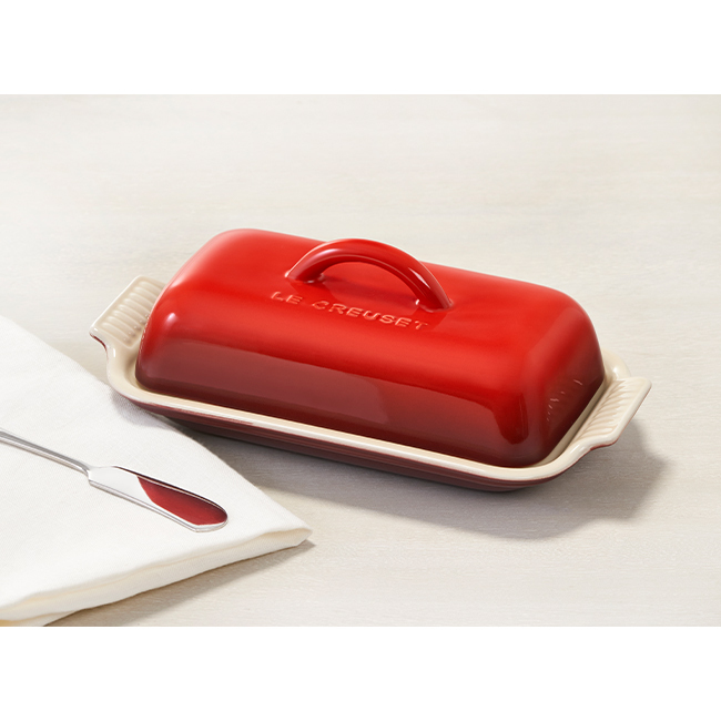  Le Creuset Heritage Butter Dish | Cerise Lifestyle