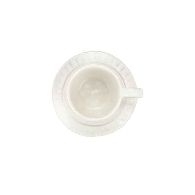 Vietri Pietra Serena Espresso Cup & Saucer