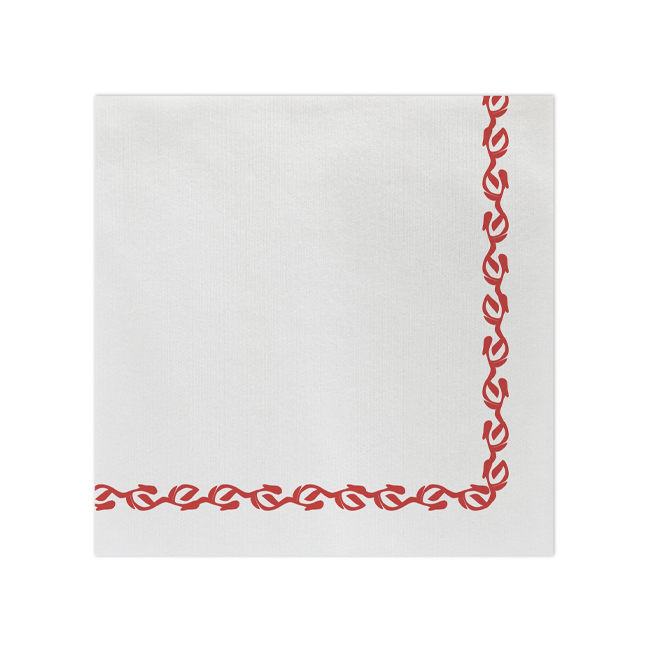 Vietri Papersoft Napkins Florentine Red Dinner Napkins