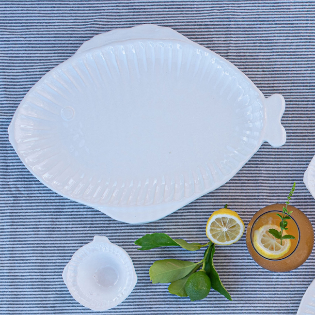 Vietri Pesca Serena Small Oval Platter