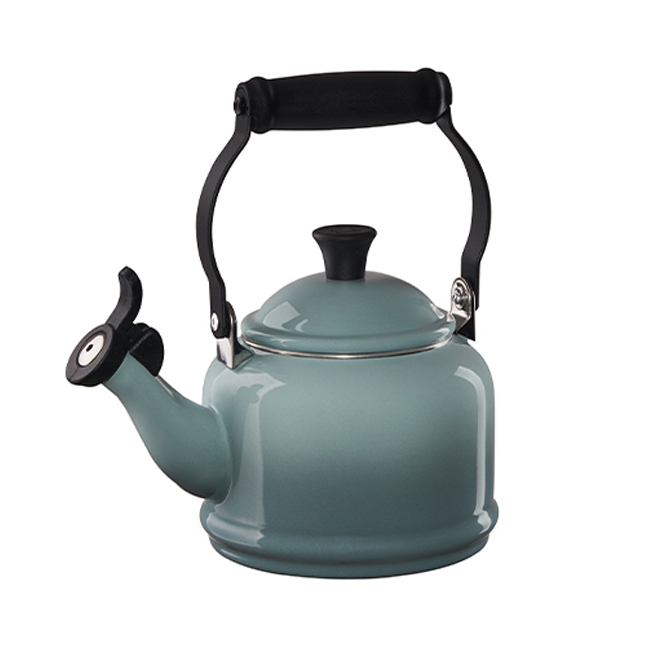 Le Creuset Demi Whistling Teakettle | Sea Salt