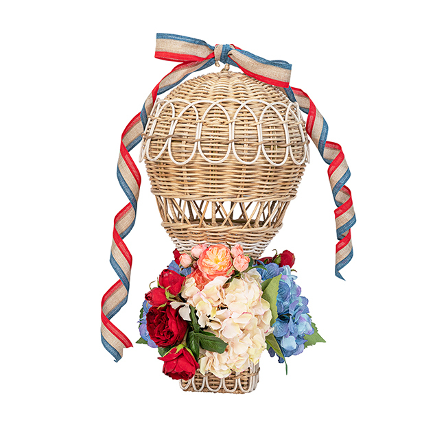 Juliska L'Amour Toujours Provence Rattan Hot Air Balloon | Medium