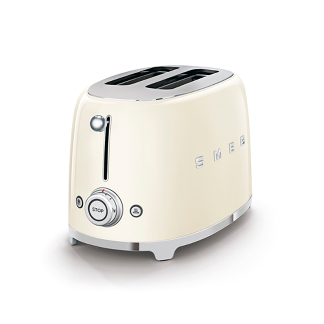 Smeg 2-Slice Toaster | Cream