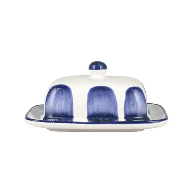 Viva by Vietri Santorini Dot Butter Dish