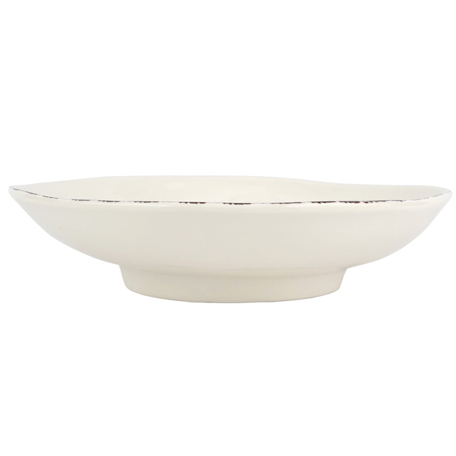 Vietri Wildlife Deer Large Bowl - side