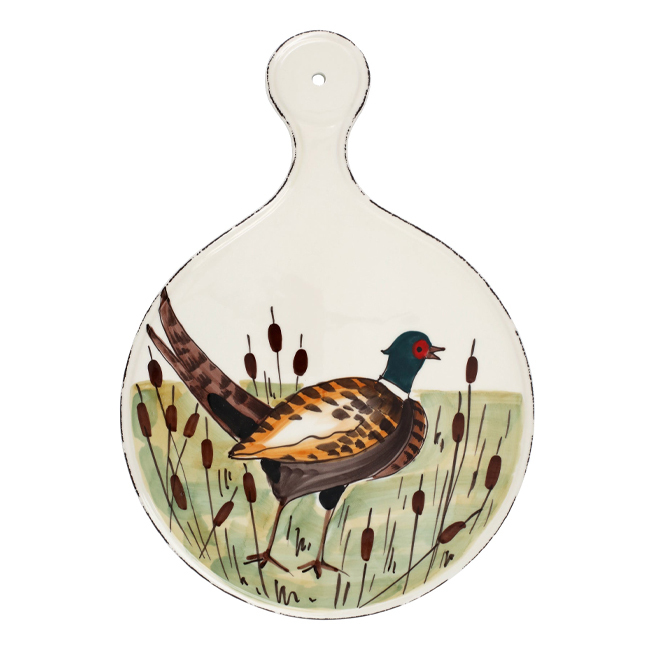 Vietri Wildlife Pheasant Cheese Board