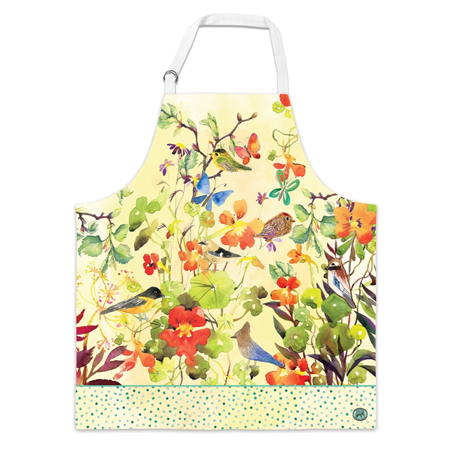 Michel Design Works Birds & Butterflies Chef Apron